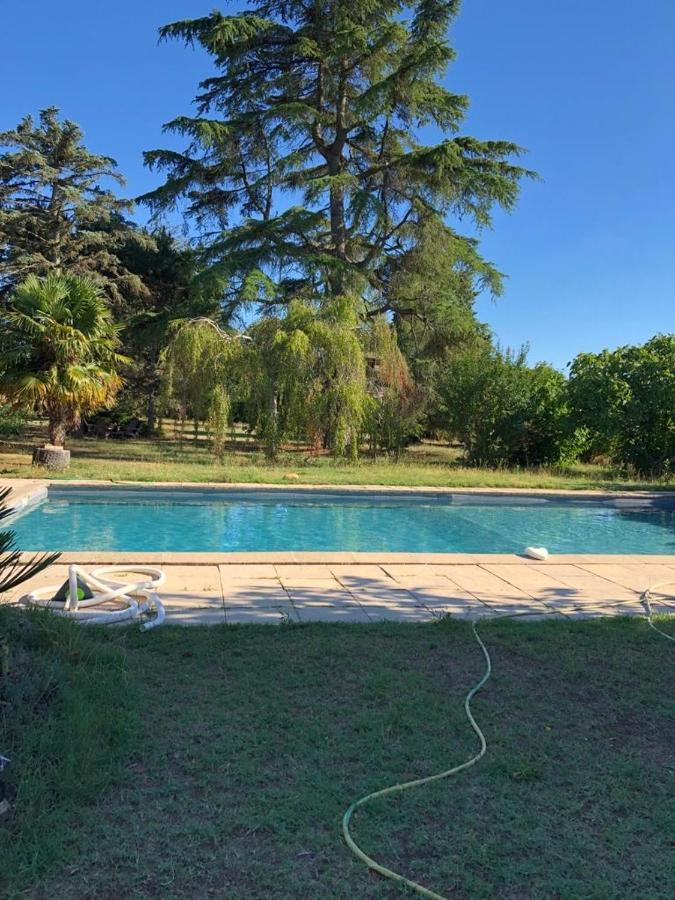 Gite Cocooning Avec Piscine Bouge-Chambalud Exterior foto